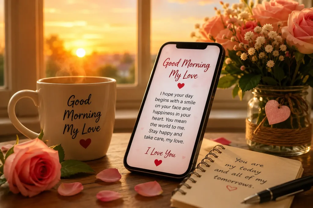 long good morning message to my love