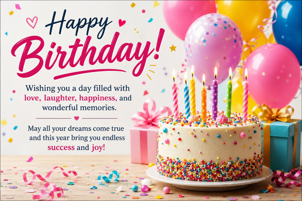 Happy Birthday Messages, Wishes, Blessings, Quotes and Prayers